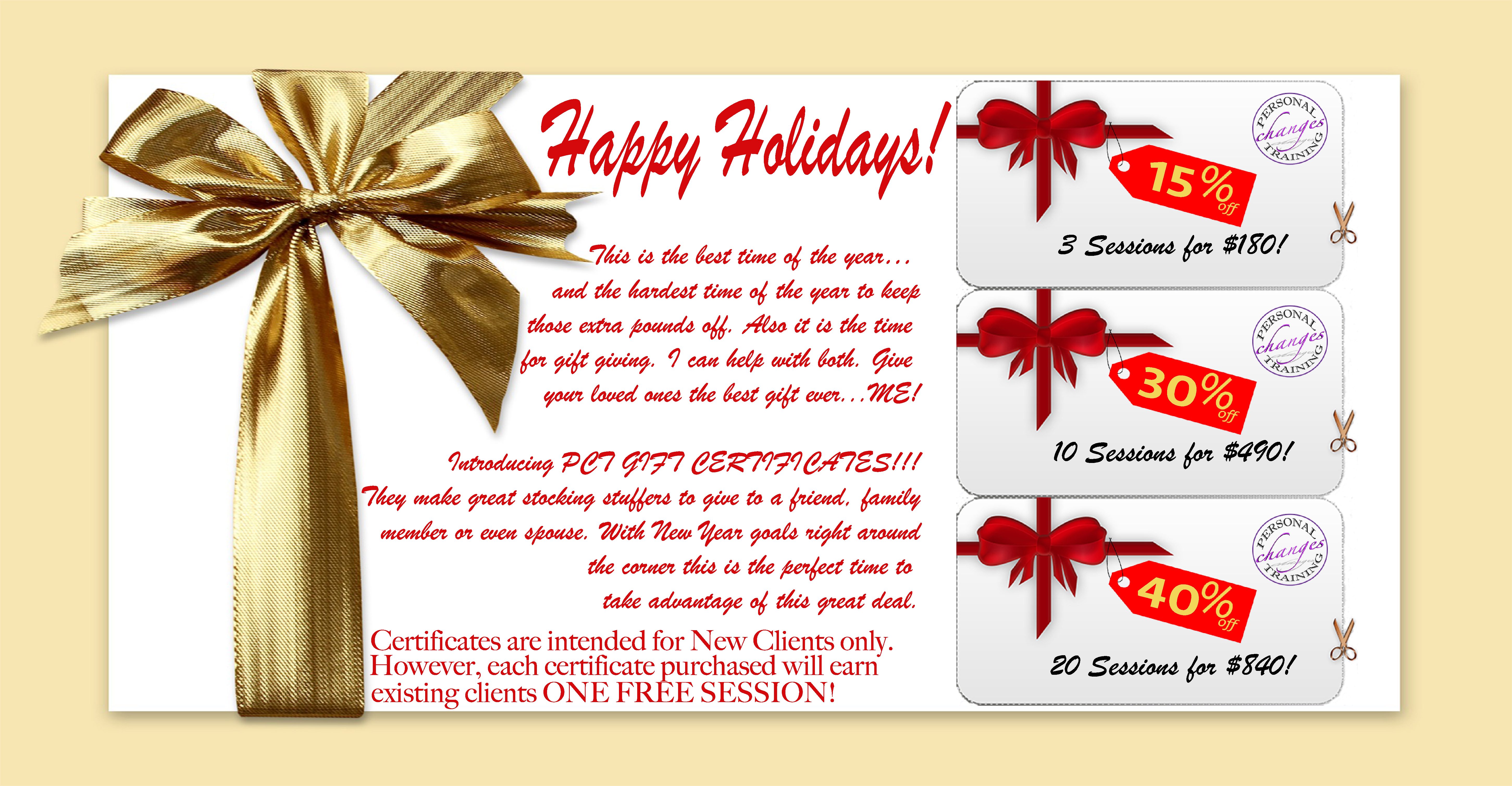 PCT Gift Certificates post thumbnail